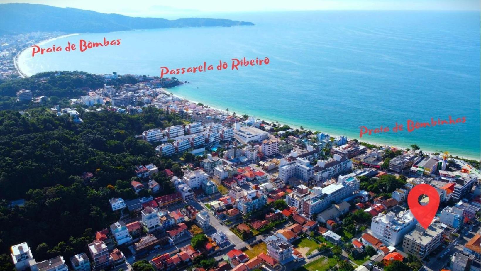 1089 - Praia De Bombinhas Novissimo 02 Dormitorios Esterno foto